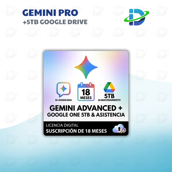 Gemini Pro + 5TB Google Drive